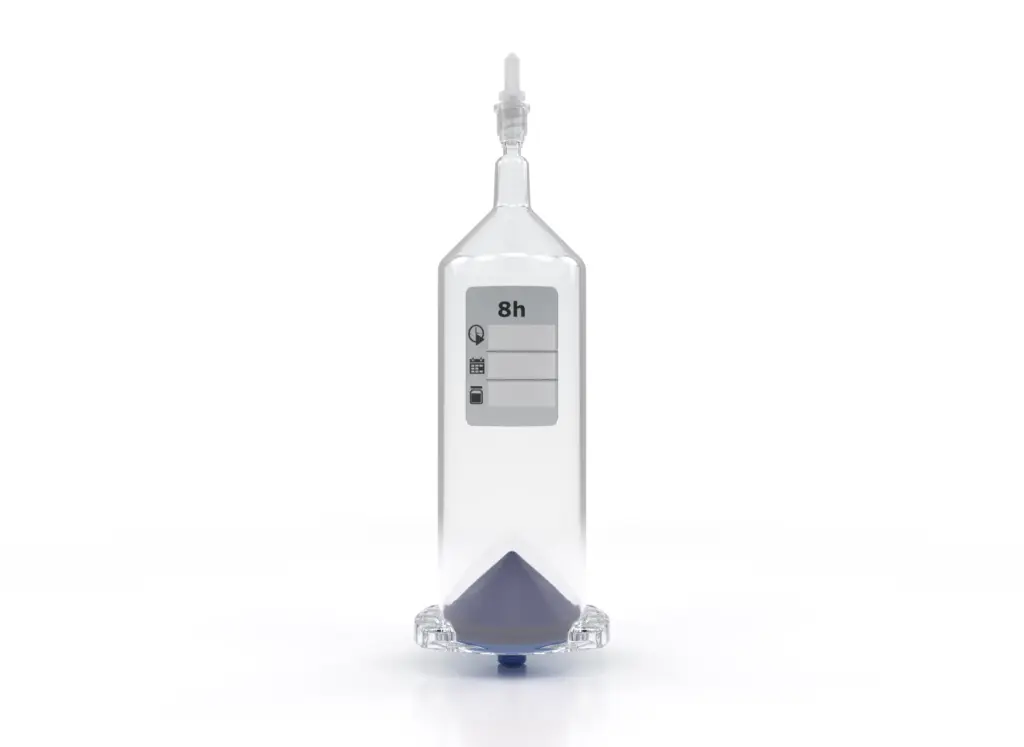 200 ml injection syringe for multiple use over 8 hours in CT and MR