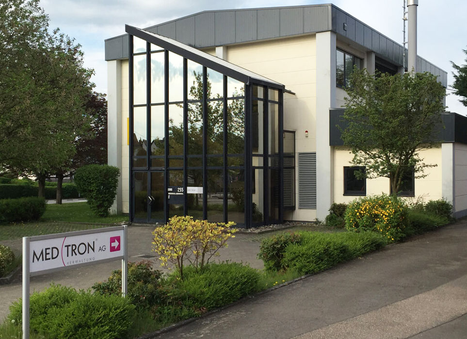 Verwaltungsgebaeude der MEDTRON AG