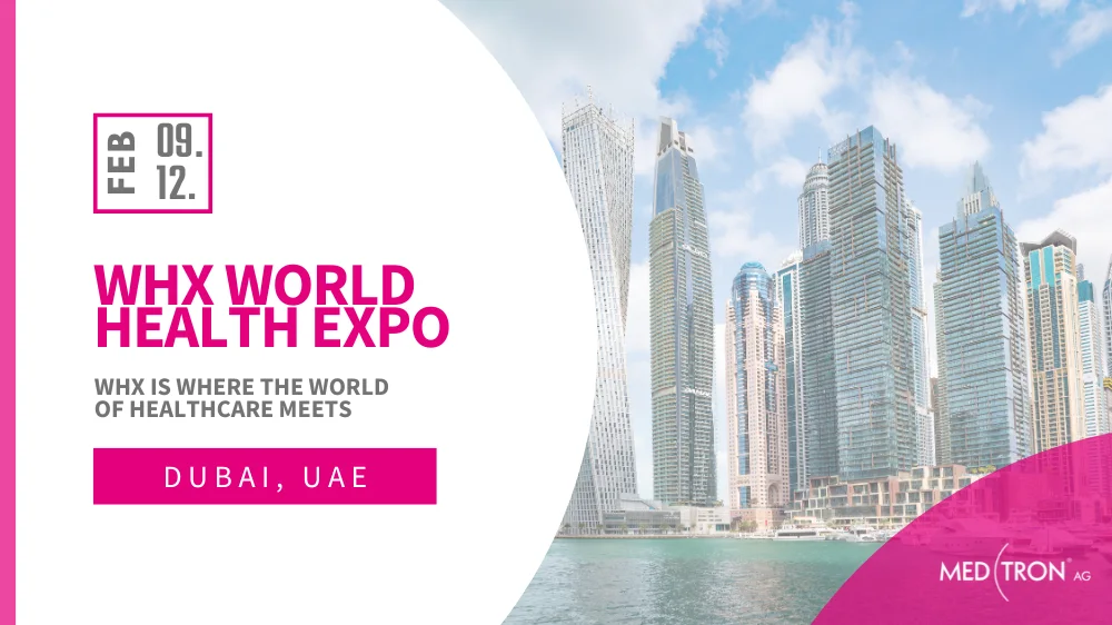 Ankündigung der World Health Expo 2026 in Dubai