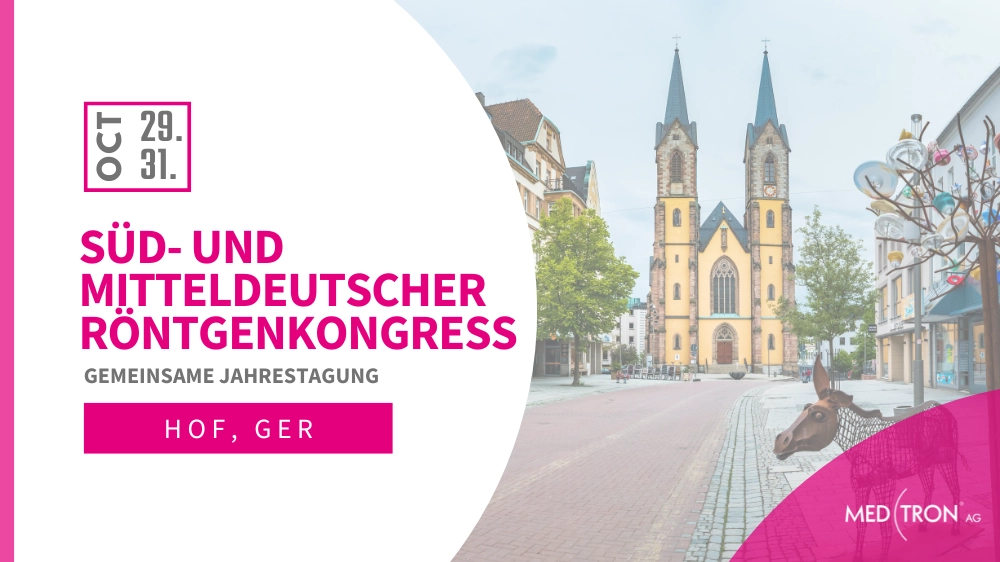 Ankündigung Süd- und Mitteldeutscher Röntgenkongress 2026 in Hof