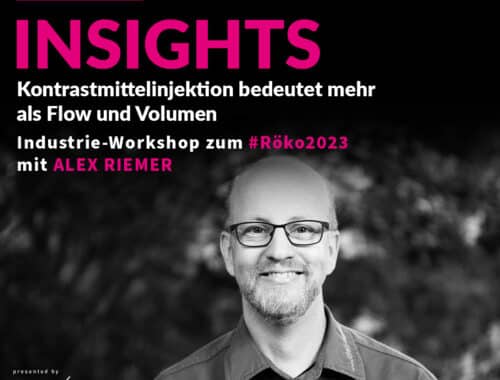 Kontrastmittelinjektion-Workshop mit Alex Riemer