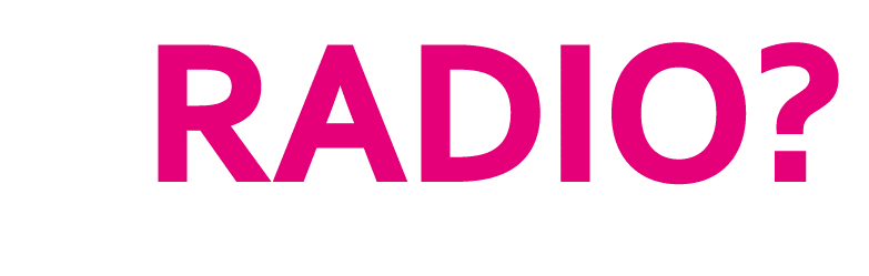 Schriftzug RADIO?