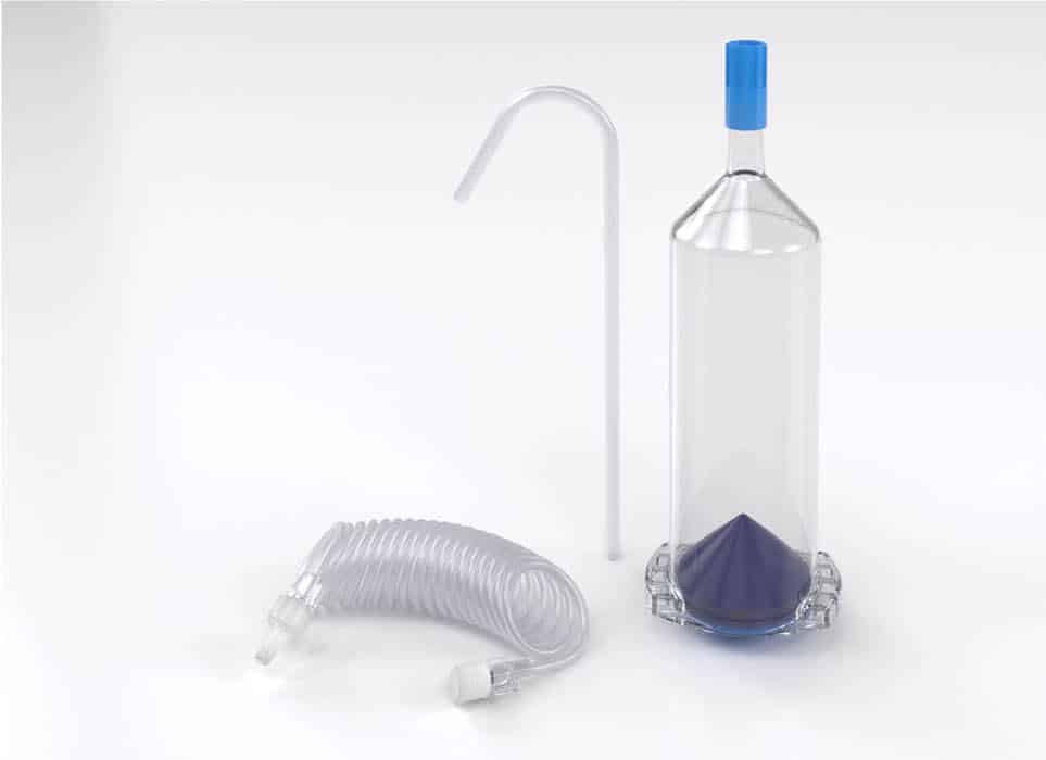 82 CT Kit ELS - das Set an Verbrauchsmaterial für CT bestehend aus einer 200ml Spritze und einem Spiralschlauch