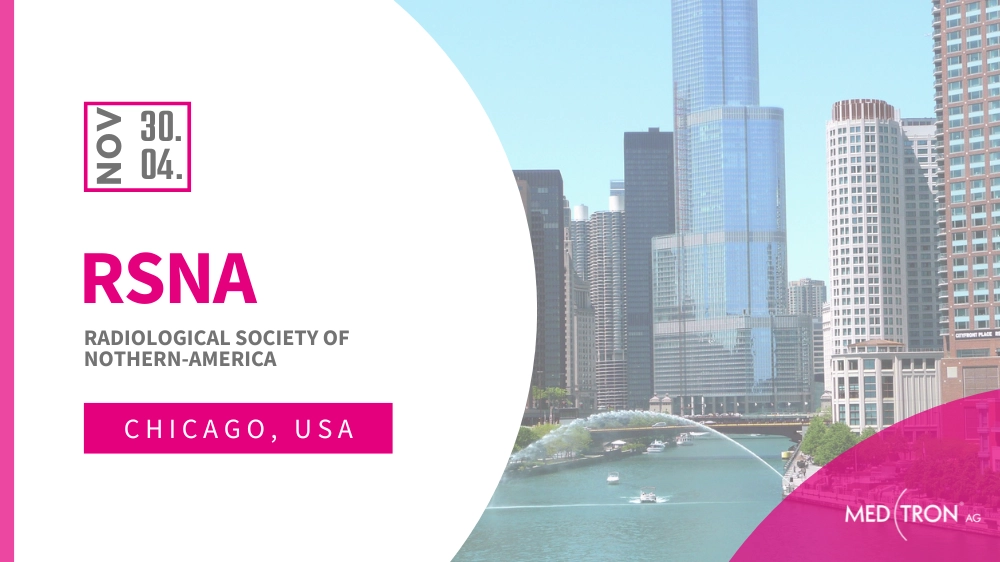 Ankündigung des RSNA in Chicago im November 2025