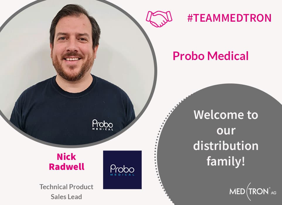 Nick Radell von Probo Medical - Medtron Vertriebspartner England