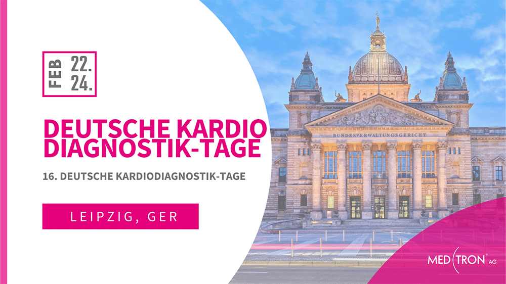 Ankündigung Deutsche Kardiodiagnostik-Tage 2024 in Leipzig
