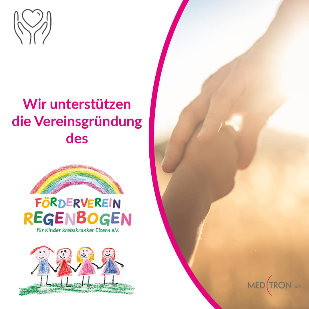 MEDTRON AG unterstützt den Förderverein Regenbogen