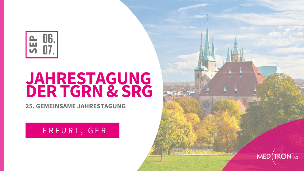 Ankündigung der Jahrestagung der TGRN und SRG 2024 in Erfurt