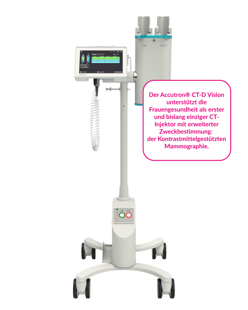 Kontrastmittelgestützte Mammographie mit dem Accutron® CT-D Vision