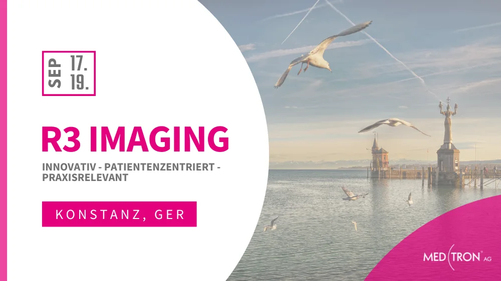 Ankündigung des R3 Imaging 2026 in Konstanz